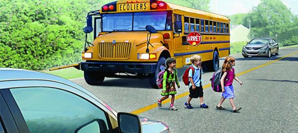 Autobuz scolar Canada