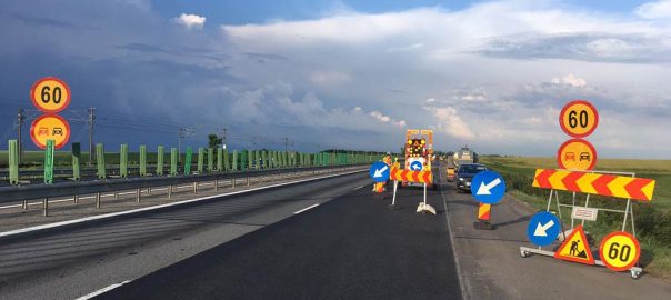 Reparatii pe Autostrada Soarelui